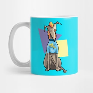 Dog With Mullet Mug